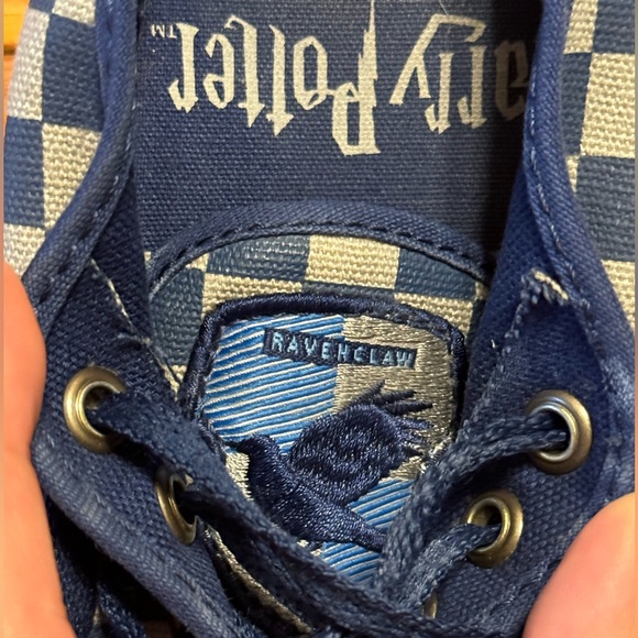 VANS X HARRY POTTER AUTHENTIC Ravenclaw Checkerboard Sneakers Unisex - Picture 14 of 14